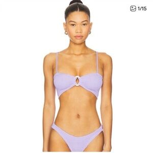 SALE • NWT • Hunza G Misty Bathing suit in Lilac